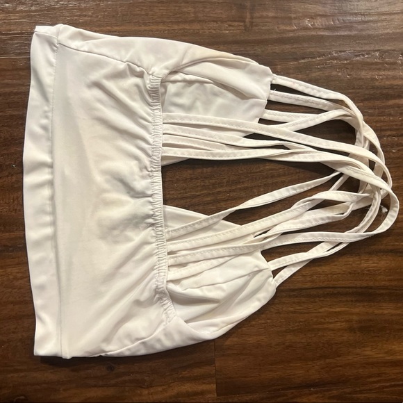 Strappy White Crop - Picture 3 of 3